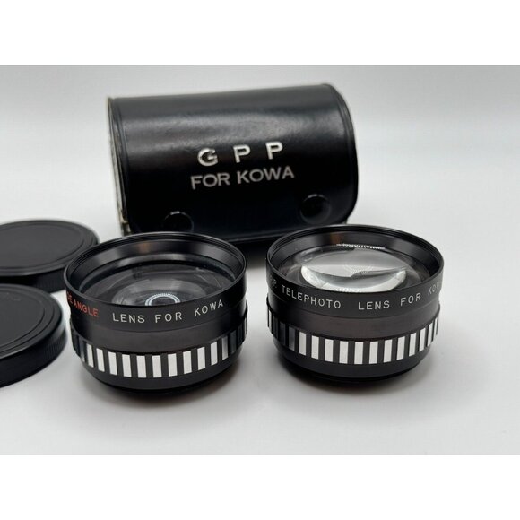 G.P.P. for Kowa Wide Angle and Telephoto Lens Set Includes case - Picture 4 of 7